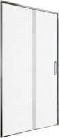 Душевая дверь Aquanet Pleasure Evo 160 / AE65-N160-CT (хром/прозрачное стекло) - 