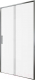 Миниатюра изображения товара Душевая дверь Aquanet Pleasure Evo 110 / AE65-N110-CT (хром/прозрачное стекло)