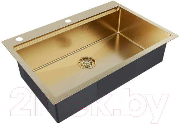 Мойка кухонная Paulmark PM707551-BG — фото 2