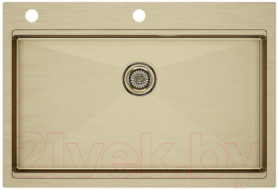 Изображение товара Мойка кухонная Paulmark PM707551-BG