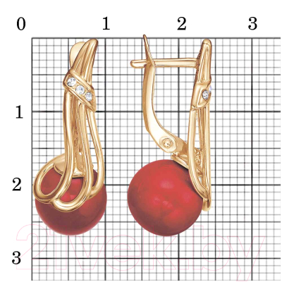 Серьги Красная Пресня 34614611Р