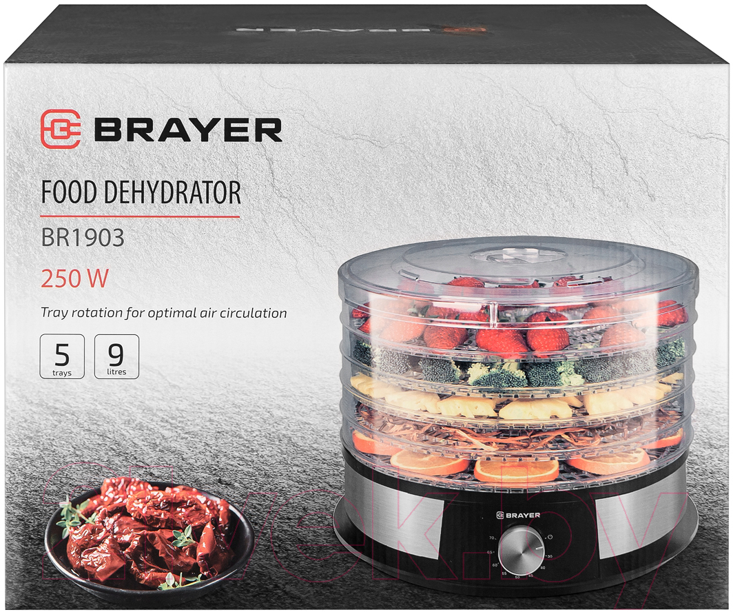 Сушилка для овощей и фруктов Brayer BR1903 — фото 11