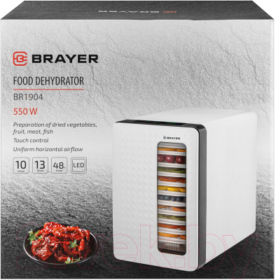 Сушильный шкаф для овощей и фруктов Brayer BR1904