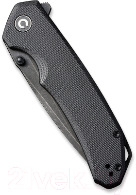 Нож складной Civivi Brazen D2 Steel stonewashed Handle G10 / C2023C (черный)