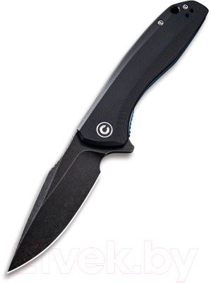 Нож складной Civivi Baklash 9Cr18MoV Steel Black Stonewashed Handle G10 / C801H (черный)