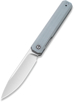Нож складной Civivi Exarch D2 Steel Satin Finished Handle G10 / C2003A (серый) - 