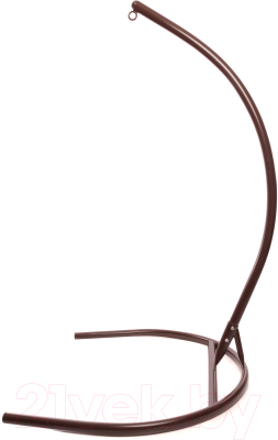 Кресло подвесное M-Group Для двоих / 11450211 (коричневый ротанг/желтая подушка)