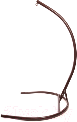 Кресло подвесное M-Group Для двоих / 11450209 (коричневый ротанг/серая подушка)