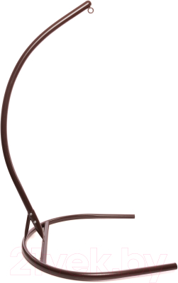 Кресло подвесное M-Group Для двоих / 11450202 (коричневый ротанг/бордовая подушка)