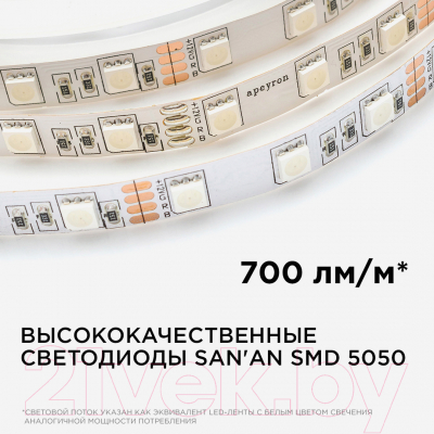 Светодиодная лента Apeyron Electrics СТ SMD5050 / 00-17