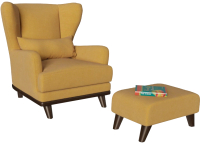 Комплект мягкой мебели Смарт Оскар / А3401582137 (велюр/желтый) - 