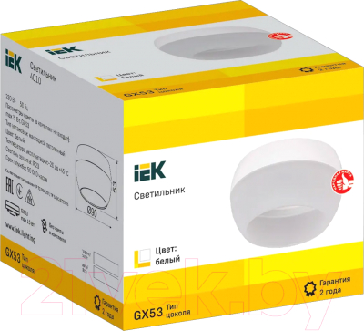 Точечный светильник IEK LT-UPB0-4010-GX53-1-K01