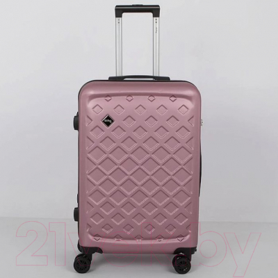 Чемодан на колесах Mr.Bag 338-9102/5-24PNK (розовый)