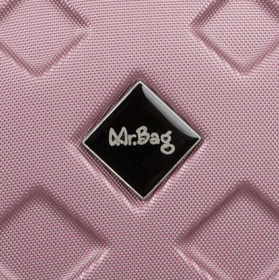 Чемодан на колесах Mr.Bag 338-9102/5-24PNK (розовый)