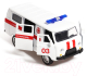 Миниатюра изображения товара Масштабная модель автомобиля Автоград УАЗ 3962 Скорая помощь / 9351060