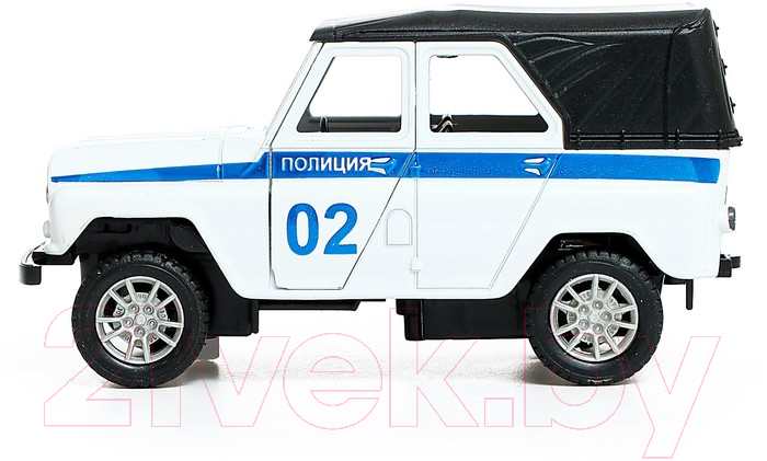 Масштабная модель автомобиля Автоград УАЗ Hunter Полиция / 9318124 — фото 3
