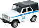 Масштабная модель автомобиля Автоград УАЗ Hunter Полиция / 9318124 - 