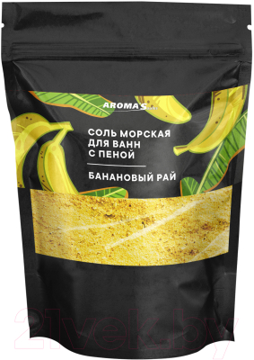 Соль для ванны Aroma Saules Морская Банан (1.2кг)