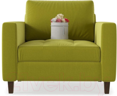 Кресло мягкое Смарт Geradine Classic / А0681538652 (велюр/зеленый)