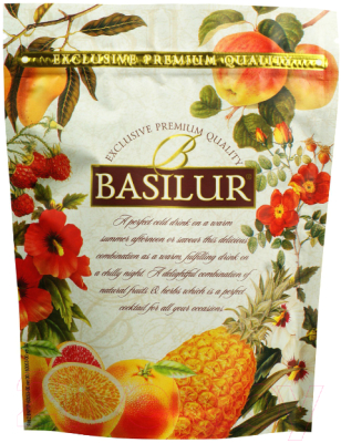 Чай листовой Basilur Fruit Infusions Caribbean Cocktail (100г)