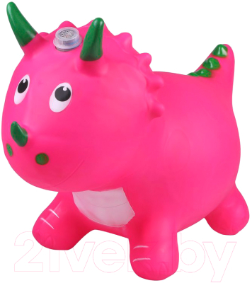 Игрушка-прыгун Moby Kids Динозаврик / 803626 (розовый)