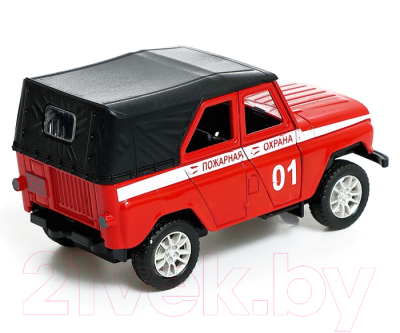 Масштабная модель автомобиля Автоград УАЗ Hunter Пожарная служба / 9318125