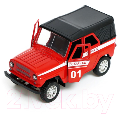 Масштабная модель автомобиля Автоград УАЗ Hunter Пожарная служба / 9318125