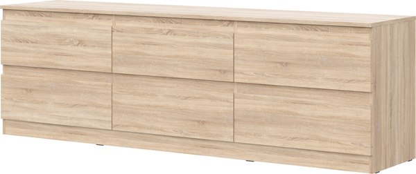 Комод НК Мебель Stern ТВ-6Я 190 / 72678137 (дуб сонома)