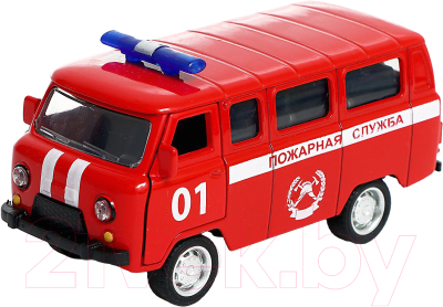 Масштабная модель автомобиля Автоград УАЗ 3962 Пожарная служба / 9351059