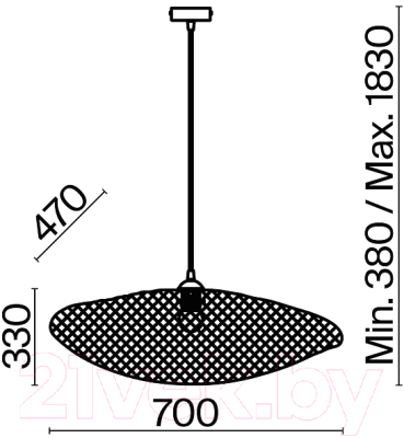 Потолочный светильник Freya Wavy FR5243PL-01BR9