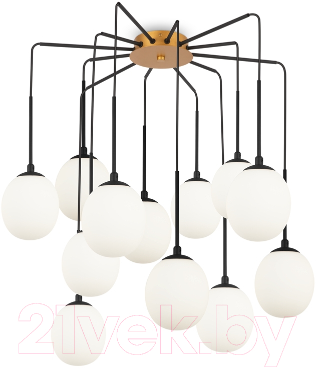 Люстра Maytoni Branch MOD176PL-12G