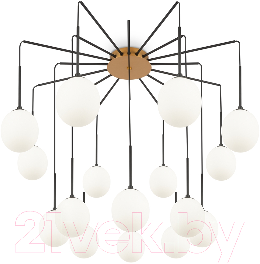 Люстра Maytoni Branch MOD176PL-16G