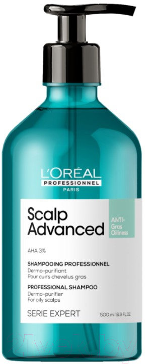 Шампунь для волос L'Oreal Professionnel Serie Expert Scalp Advanced Склонных к жирности