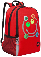 Школьный рюкзак Grizzly RB-351-8 (красный) - 