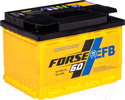 Автомобильный аккумулятор Forse EFB R+ (60 А/ч)