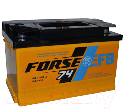 Автомобильный аккумулятор Forse EFB R+ (74 А/ч)