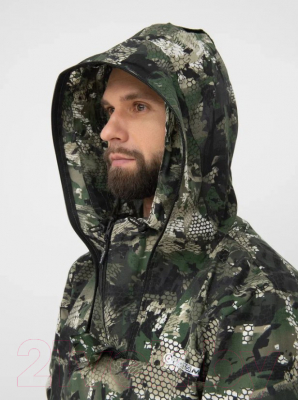 Изображение товара Костюм для охоты и рыбалки Huntsman Антигнус Люкс Зеленый Питон Сорочка Смесовая (р-р 56-58/182-188)