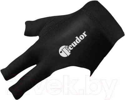 Перчатка для бильярда Feudor Pro Left 0804pr1L (S, черный)