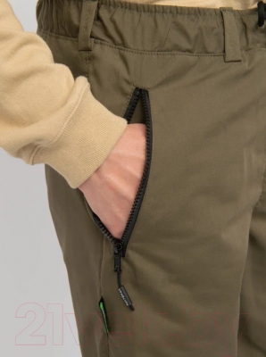 Изображение товара Штаны для охоты и рыбалки Huntsman Стрелок Хаки Сорочка Смесовая (р-р 56-58/182)