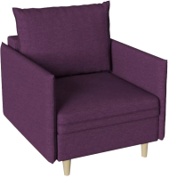 Кресло мягкое Смарт Сливен / А1061560355 (рогожка/Dream Violett) - 