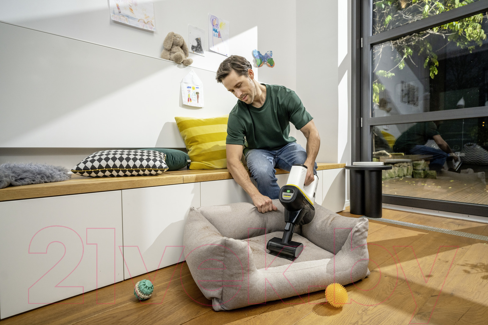 Вертикальный пылесос Karcher VC 6 Cordless Pet (1.198-673.0) — фото 7