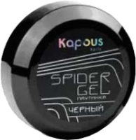 Гель-краска для ногтей Kapous Spider Gel 2277 (5мл, черный) - 