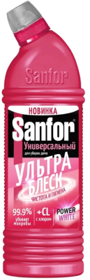 Универсальное чистящее средство Sanfor Ультра Блеск Чистота и гигиена (750г)