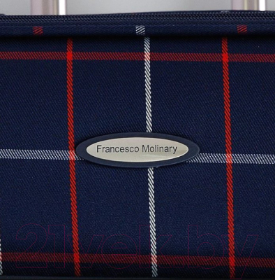 Изображение товара Чемодан на колесах Francesco Molinary 219-1094FM-5-23NAV (синий)