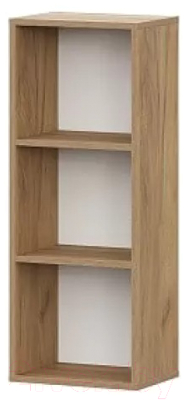 Шкаф навесной SV-мебель МС Милан К (дуб золотой/белый матовый)