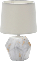 Прикроватная лампа ESCADA 10163/T (белый/золотой мрамор) - 