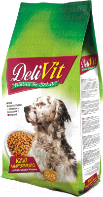 Сухой корм для собак Pet360 Delivit Mantenence для взрослых средних и крупных пород / 288856 (20кг)