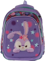 Школьный рюкзак Ecotope 306-62207-LCC (сиреневый) - 