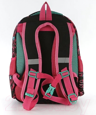 Школьный рюкзак Ecotope 306-7203-BCL (черный)