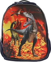 Школьный рюкзак Ecotope 306-7216-DCL (Dark Color) - 